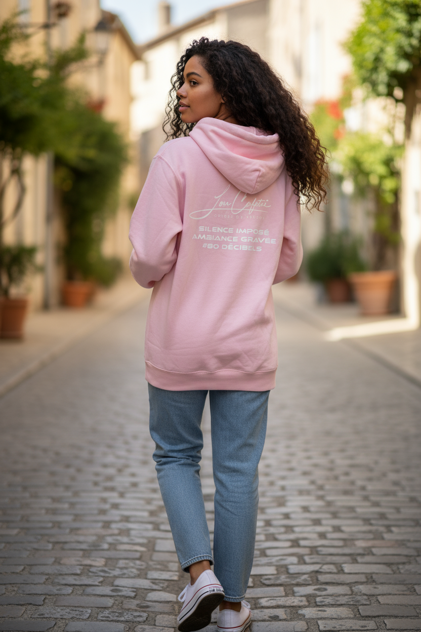 Pack 3: Sweat à capuche # 80dB = 4 chances pour le tirage au sort