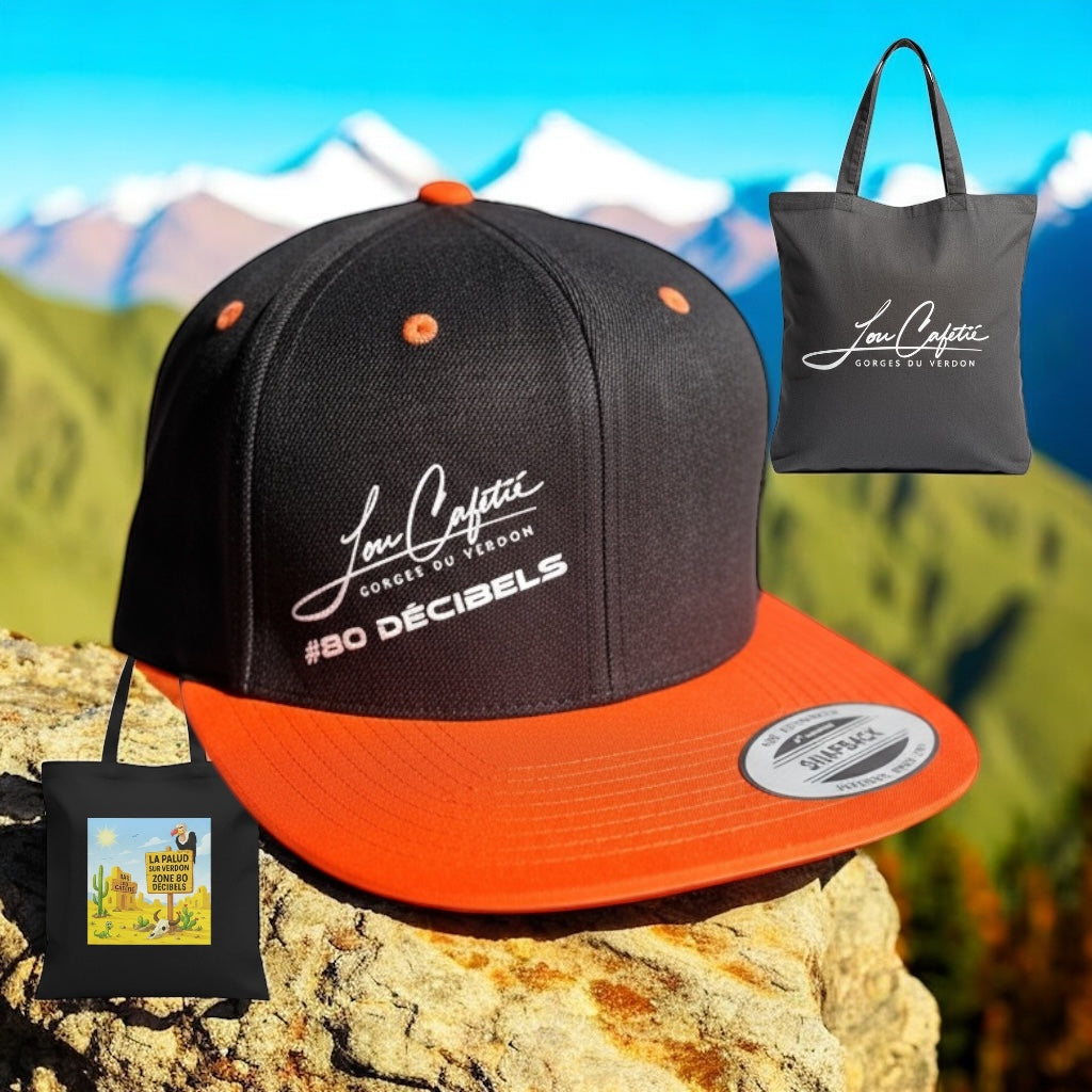 Pack 2: Casquette/Tote Bag = 2 chances pour le tirage au sort